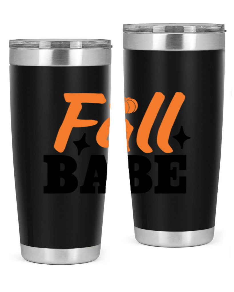 Fall Babe 89#- fall- Tumbler