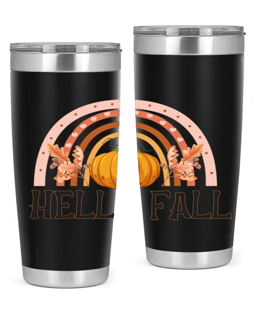 Fall Boho Rainbow 91#- fall- Tumbler