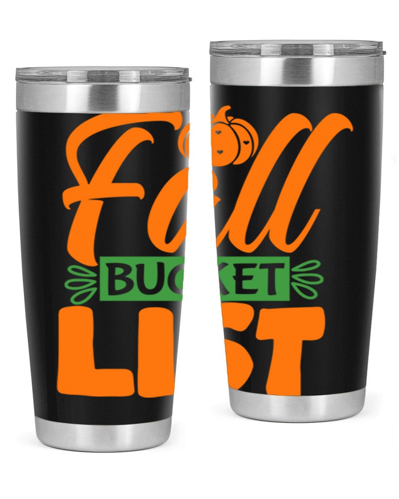 Fall Bucket List 93#- fall- Tumbler