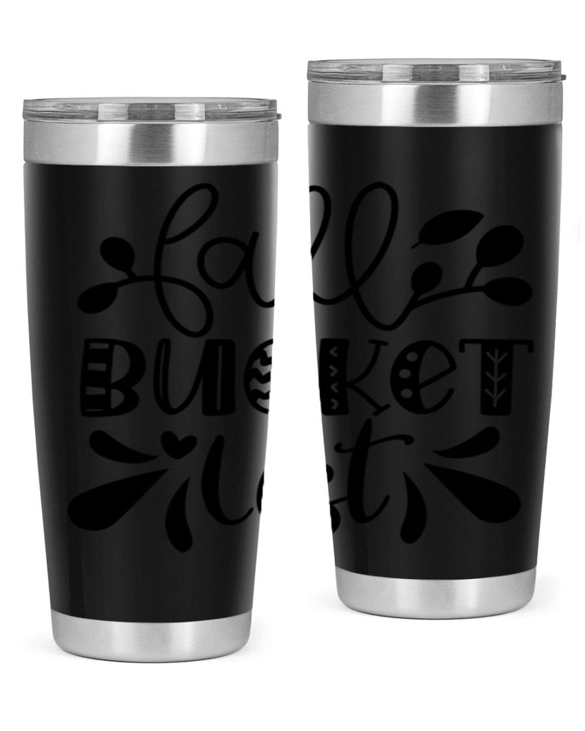 Fall Bucket List 94#- fall- Tumbler