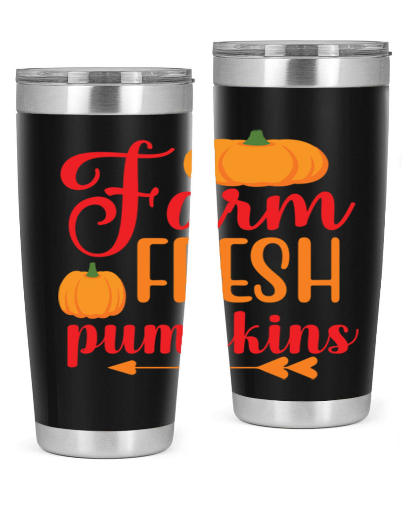 FarmFreshPumpkins 177#- fall- Tumbler