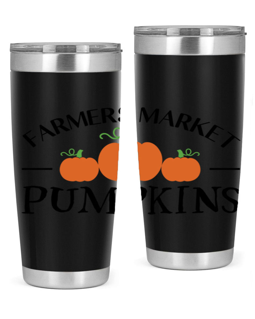 Farmers Market Pumpkins 178#- fall- Tumbler