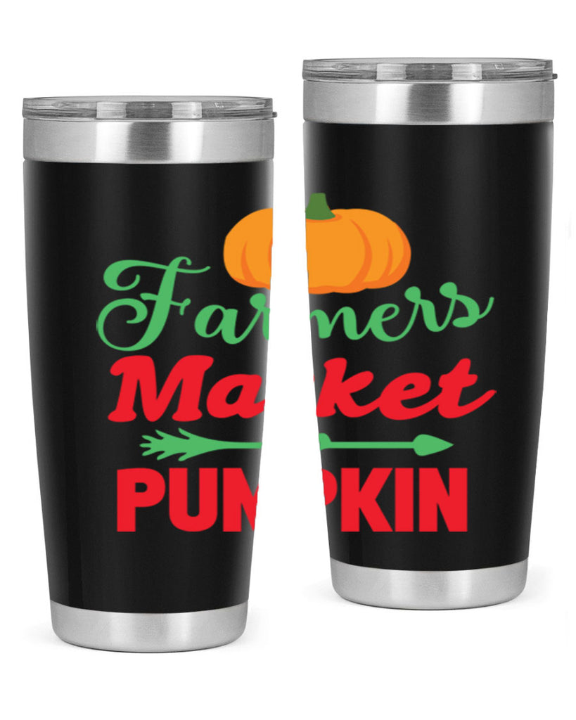 FarmersMarketPumpkin 180#- fall- Tumbler