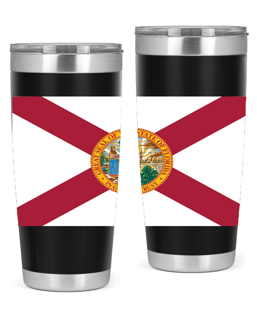 Florida 43#- Us Flags- Tumbler