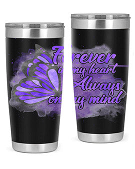 Forever In My Hear Alzheimer 149#- alzheimers- Tumbler