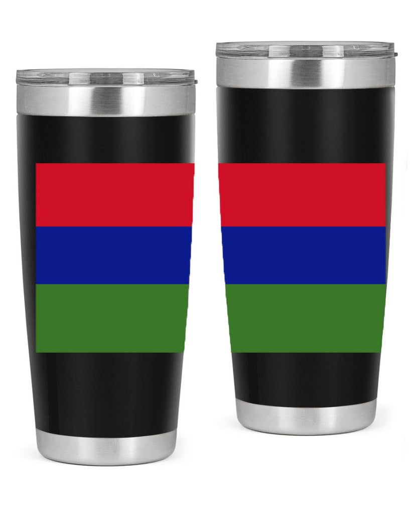 Gambia 135#- world flags- Tumbler