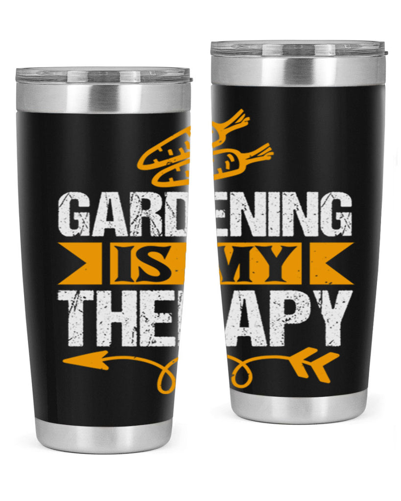 Gardending is my Therapy 64#- farming and gardening- Tumbler