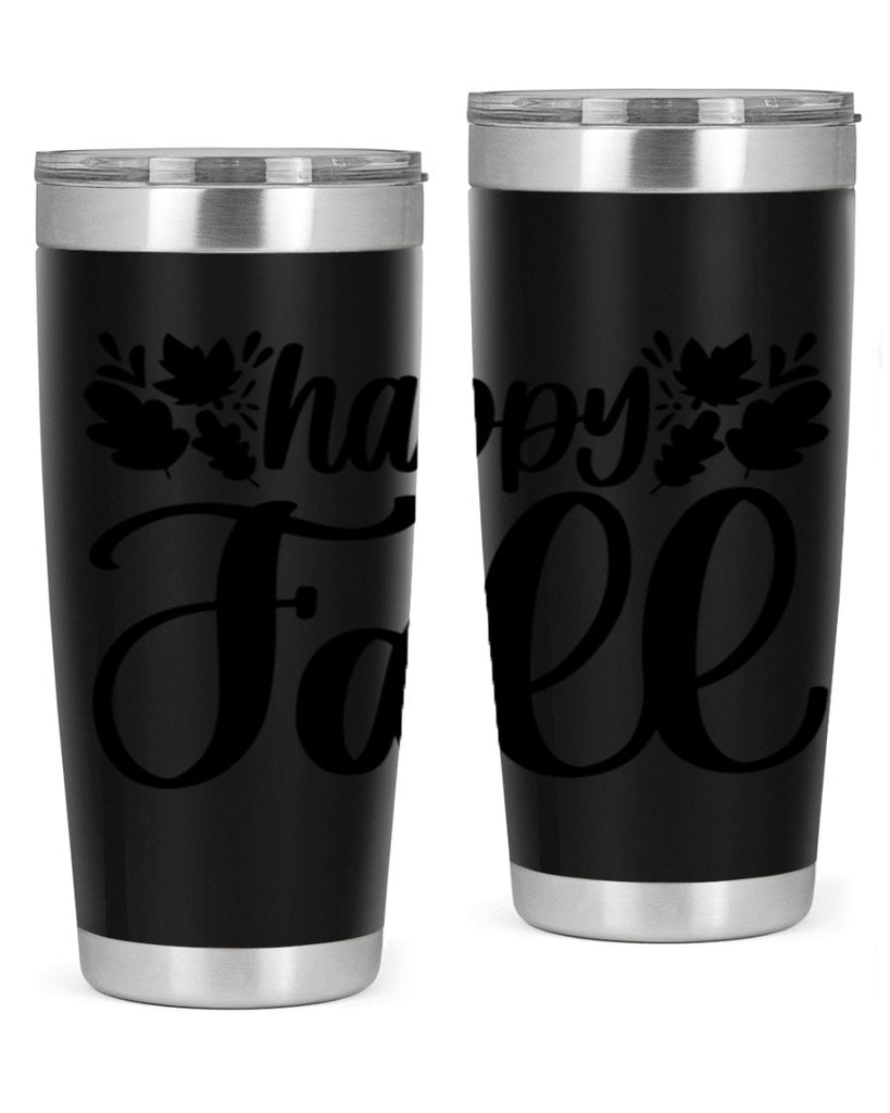 Happy Fall 489#- fall- Tumbler