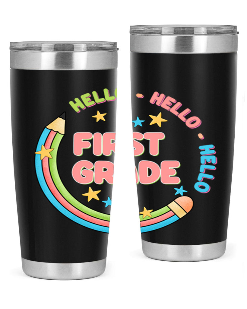 Hello 1st Grade Pencil 15#- 1st grade- Tumbler