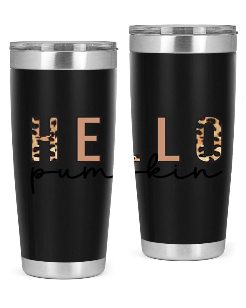 Hello Pumpkin Fall 291#- fall- Tumbler