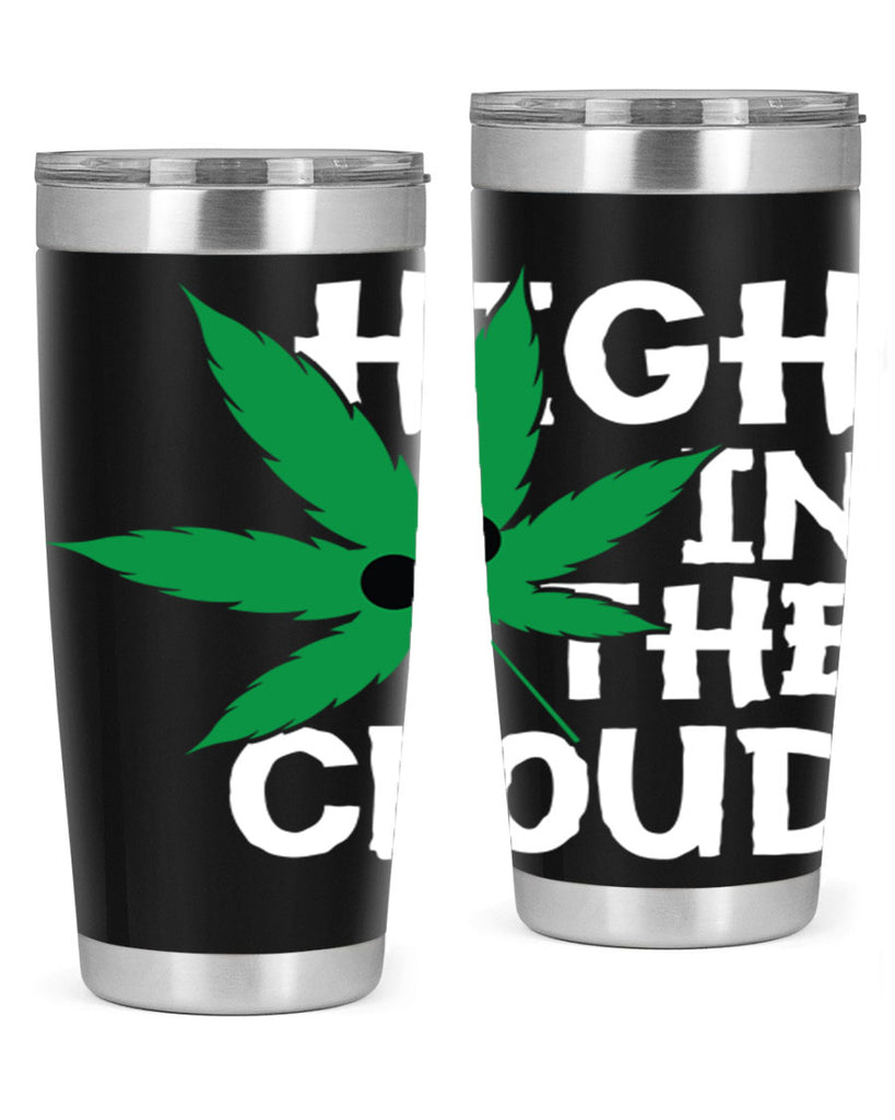 High in the cloud 114#- marijuana- Tumbler