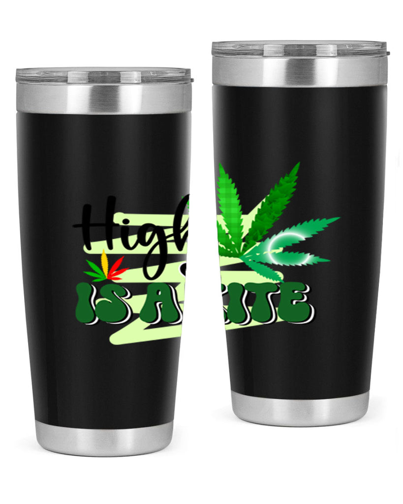 High is a Kite 116#- marijuana- Tumbler