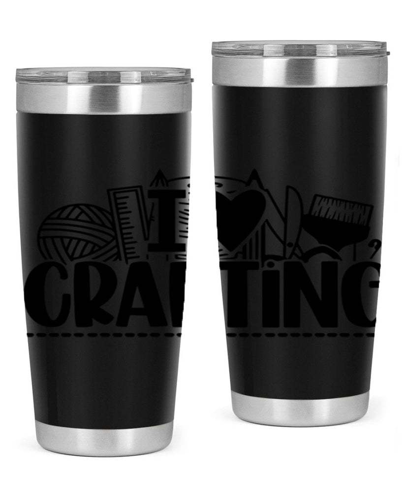 I Love Crafting 20#- crafting- Tumbler