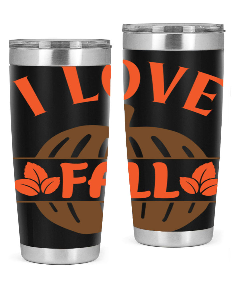 I Love Fall 337#- fall- Tumbler