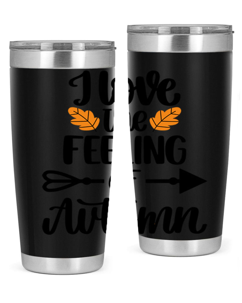 I Love The Feeling Of Autumn 499#- fall- Tumbler