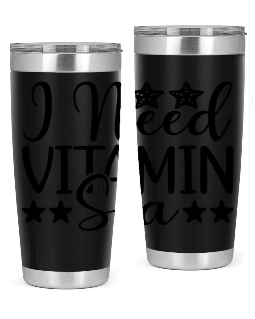 I Need Vitamin Sea 232#- mermaid- Tumbler
