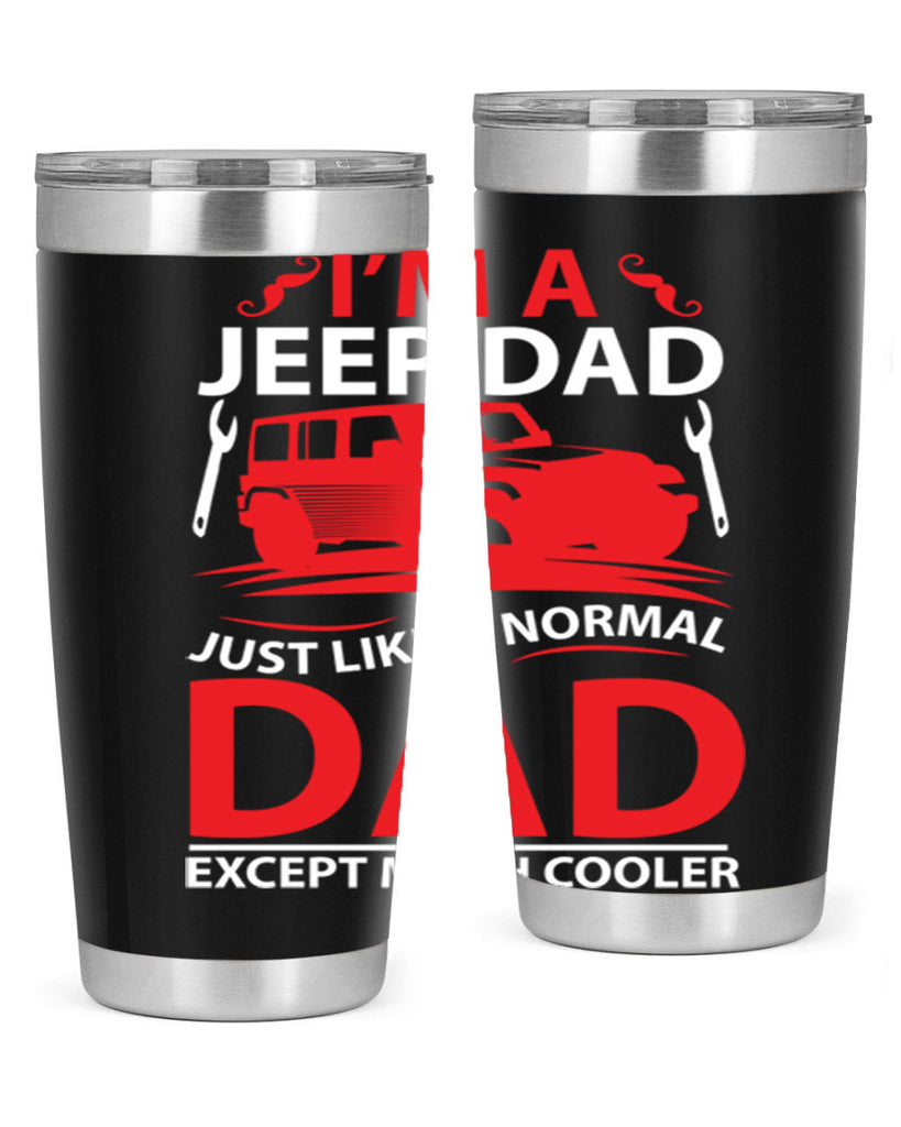 IM AJEEP DAD 51#- dad- Tumbler