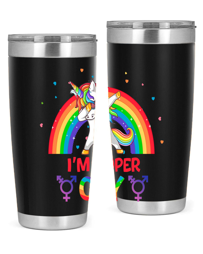 IM Super Gay Lgbt Pride Unicorn Png 44#- lgbt- Tumbler