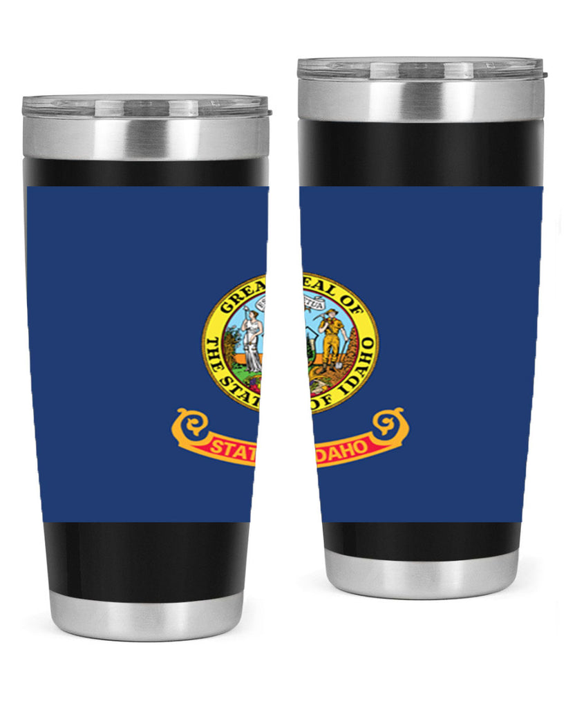 Idaho 40#- Us Flags- Tumbler