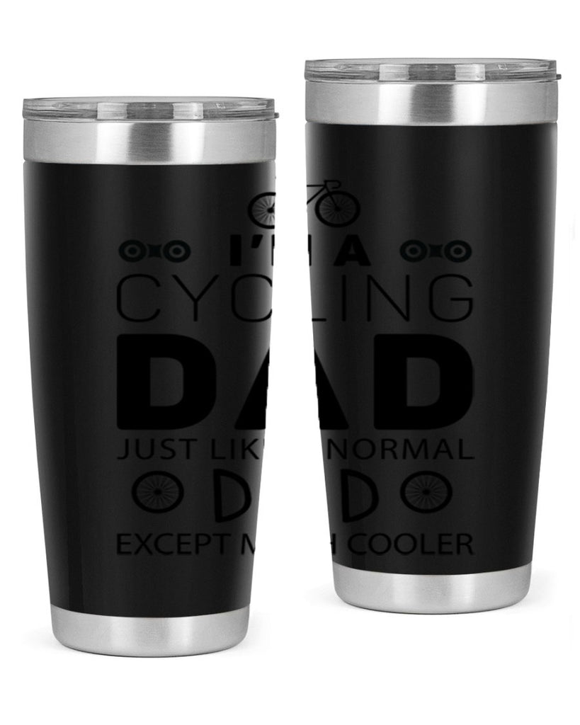 Im A Cycling Dad 4#- dad- Tumbler