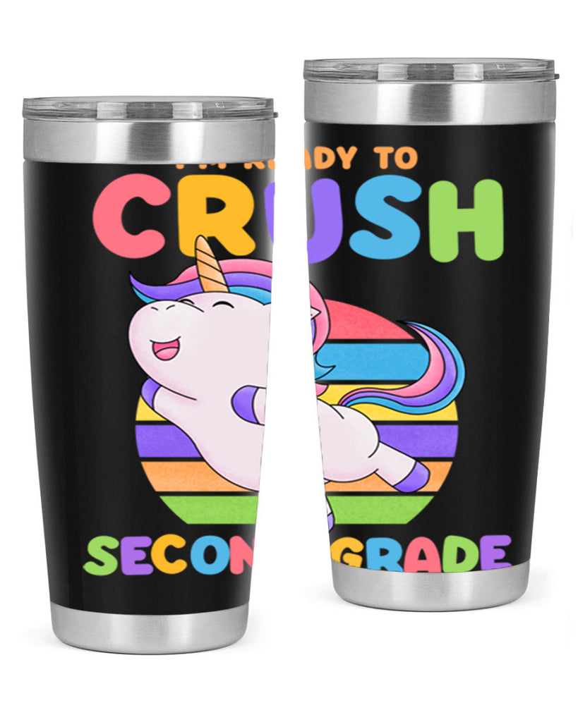 Im Ready to Crush 2nd 14#- second grade- Tumbler