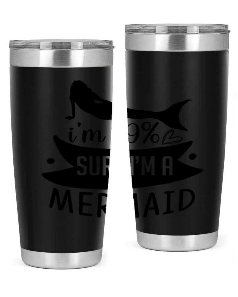 Im sure im a 248#- mermaid- Tumbler