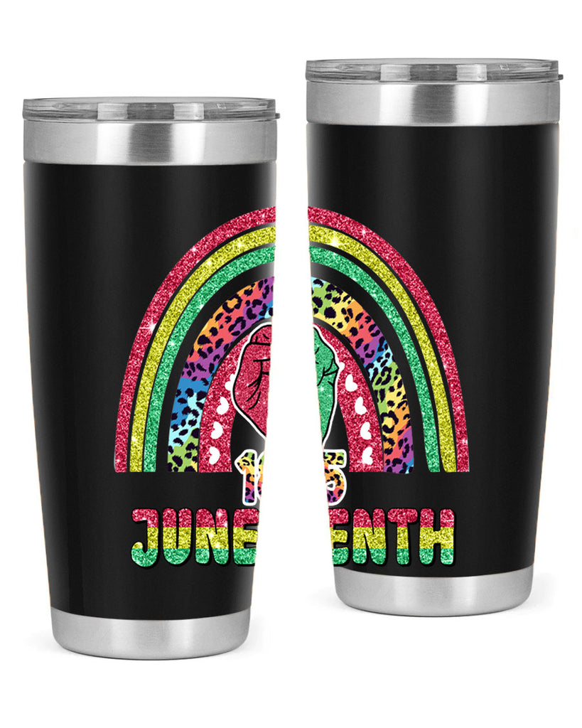 Juneteenth 1865 Rainbow 19#- Juneteenth- tumbler