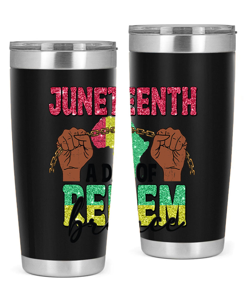 Juneteenth A Day Of Remembrance Png 9#- Juneteenth- tumbler