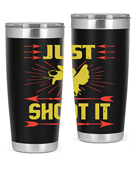 Just shoot it Style 32#- duck- Tumbler