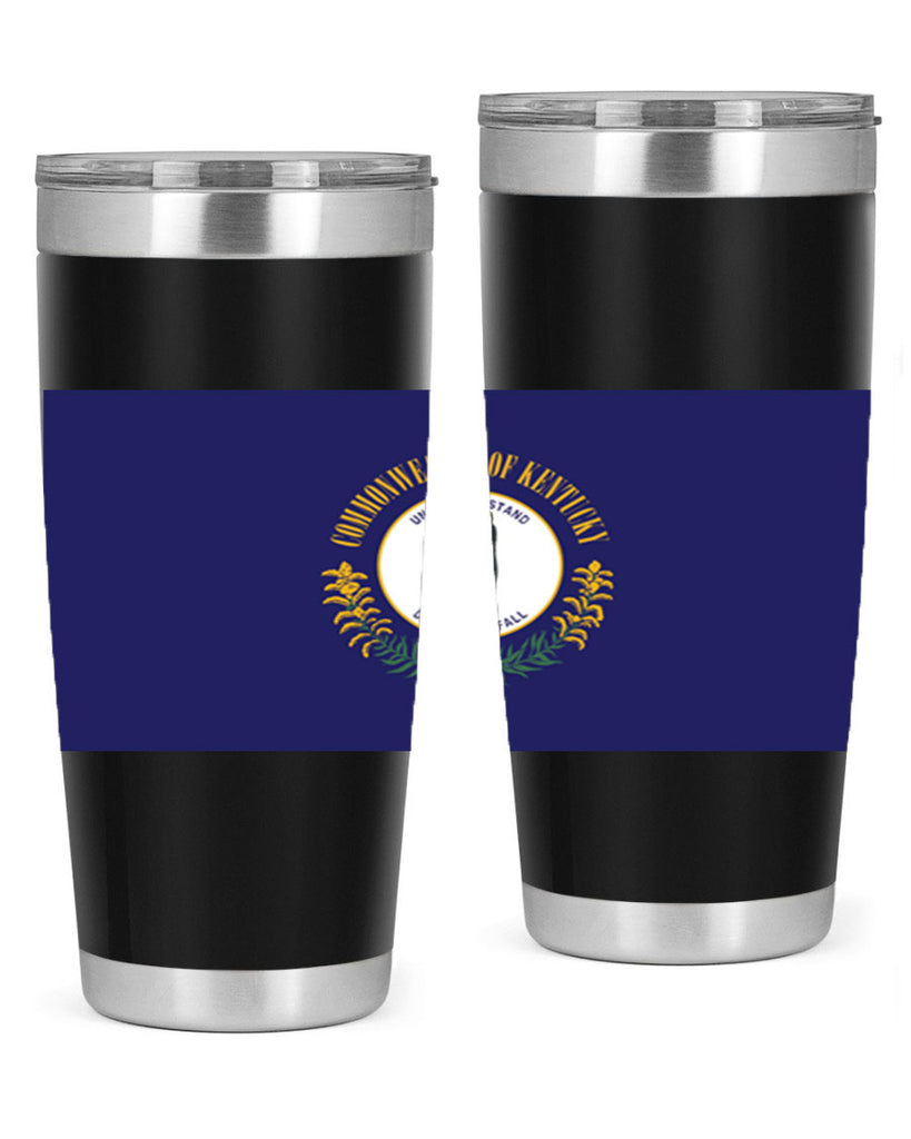 Kentucky 35#- Us Flags- Tumbler