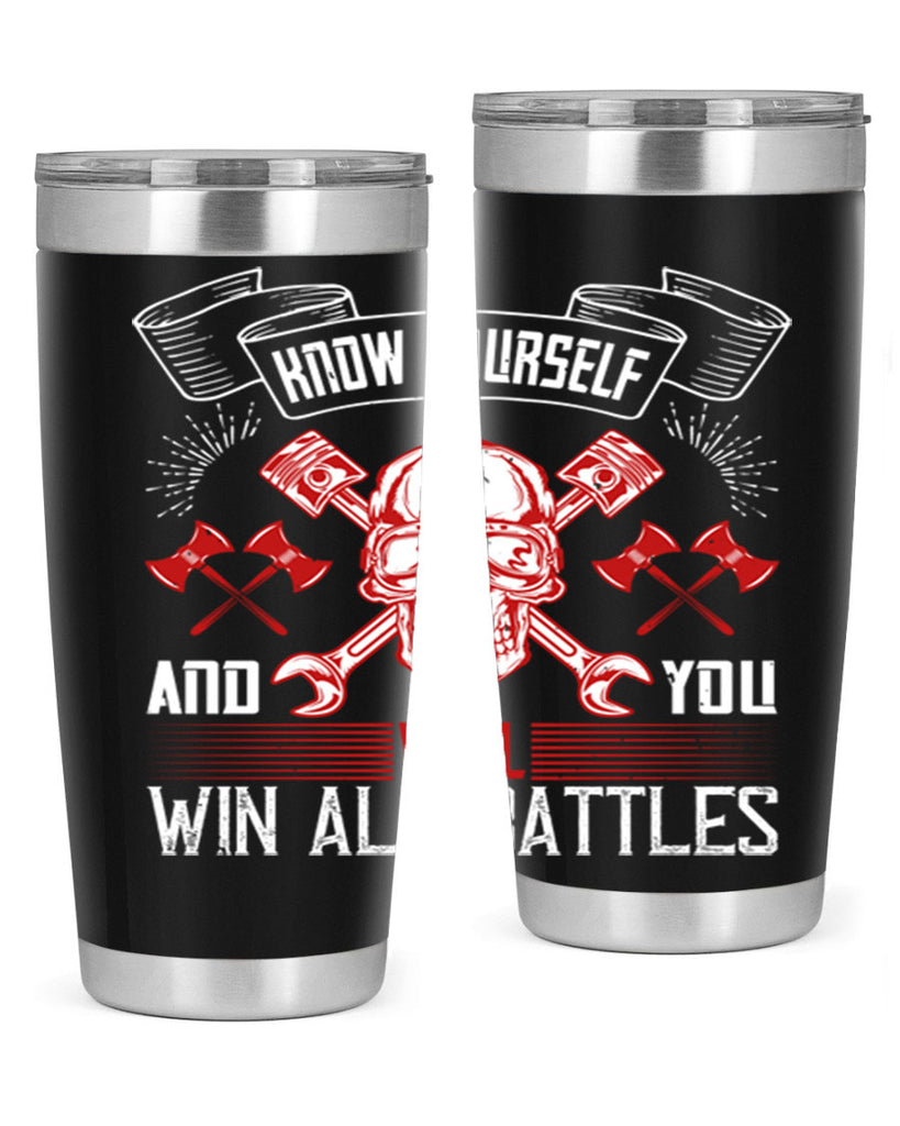 Know yourself and you will win all battles Style 25#- coaching- tumbler