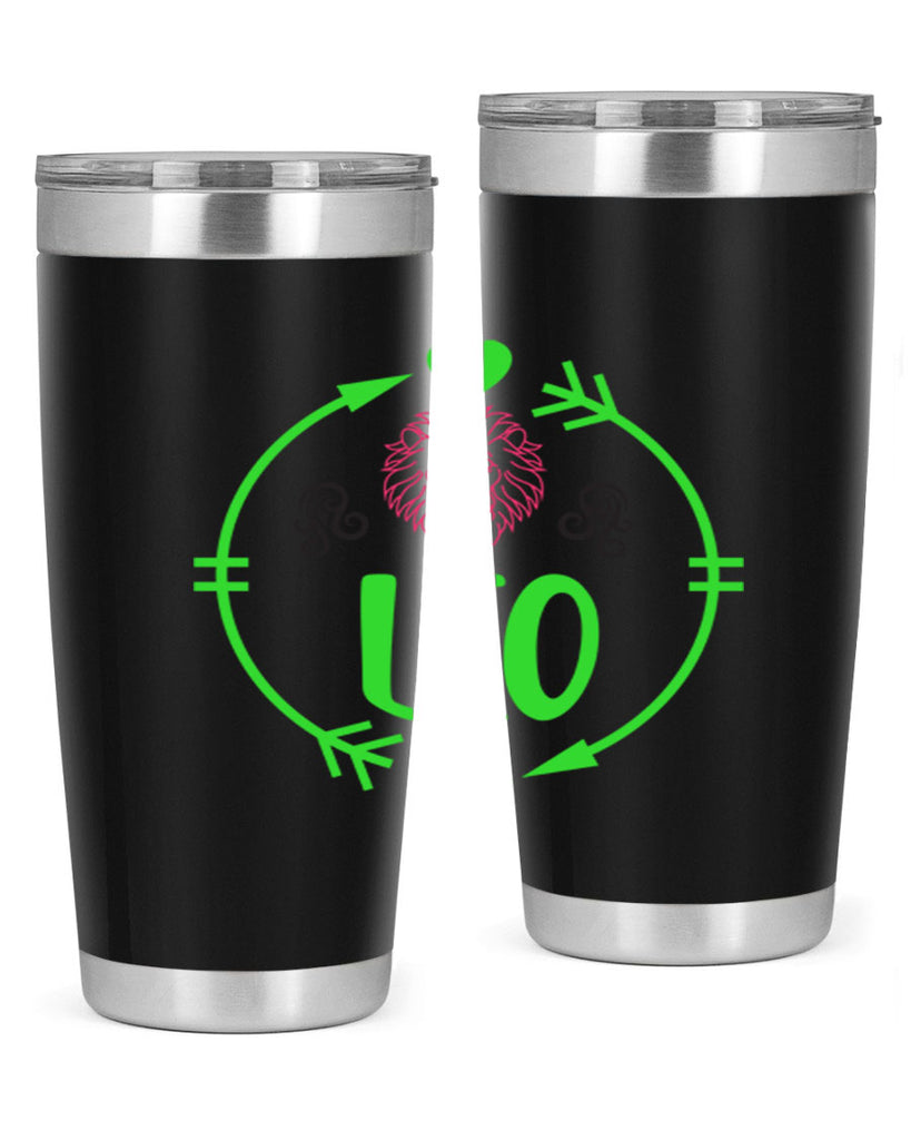 Leo 283#- zodiac- Tumbler