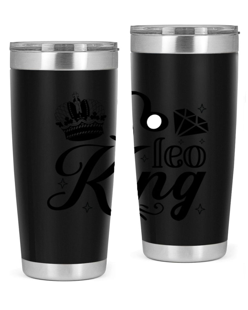 Leo king 290#- zodiac- Tumbler