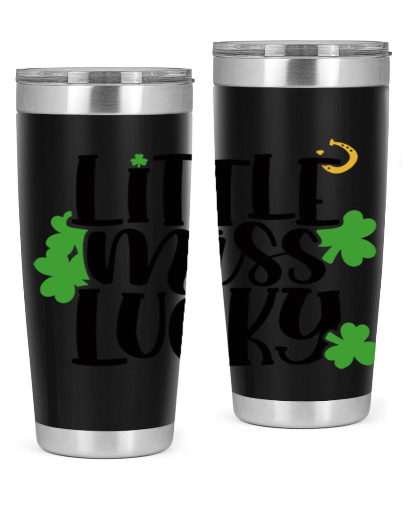 Little Miss Lucky Style 68#- St Patricks Day- Tumbler