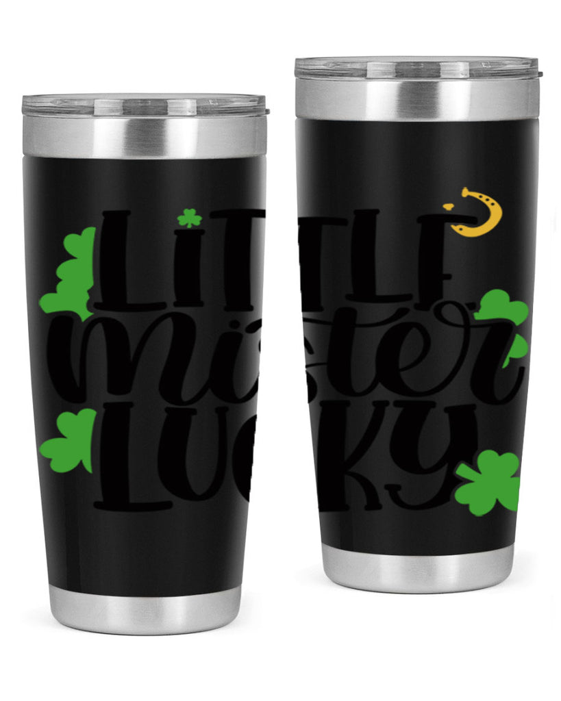Little Mister Lucky Style 67#- St Patricks Day- Tumbler