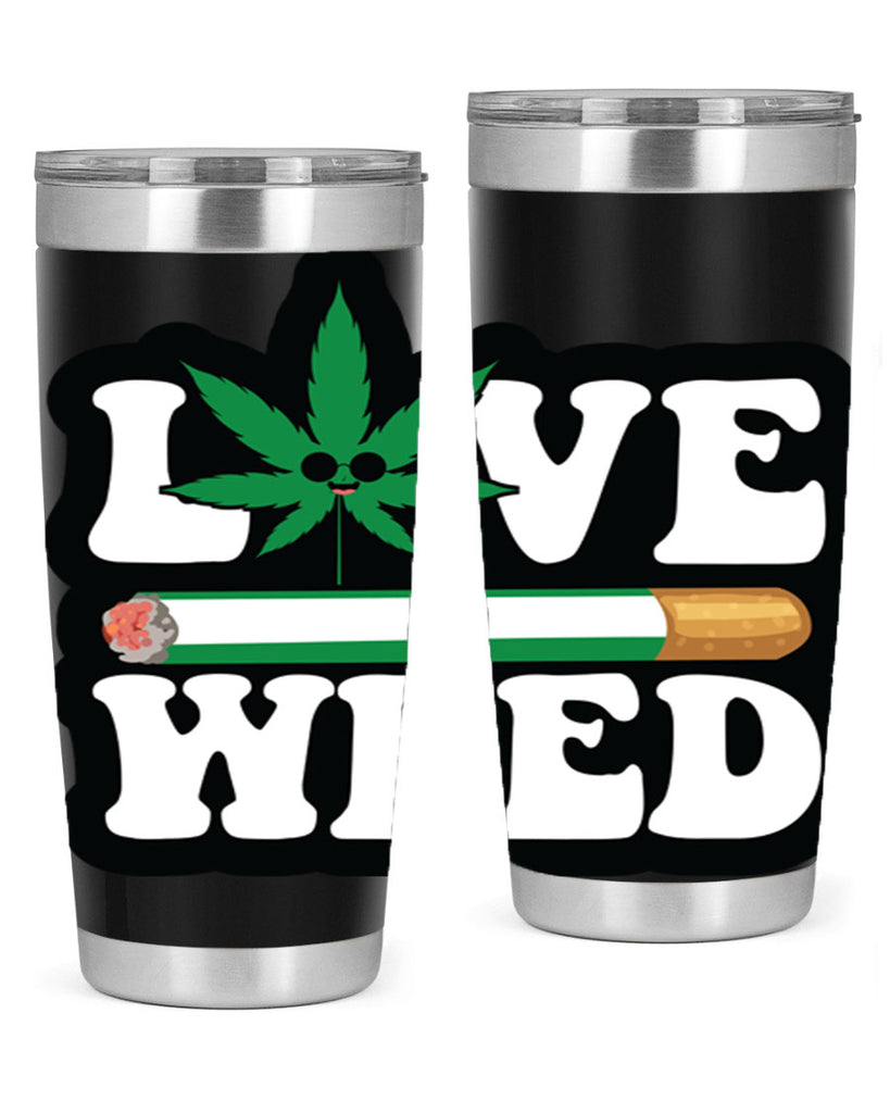 Love weed 194#- marijuana- Tumbler