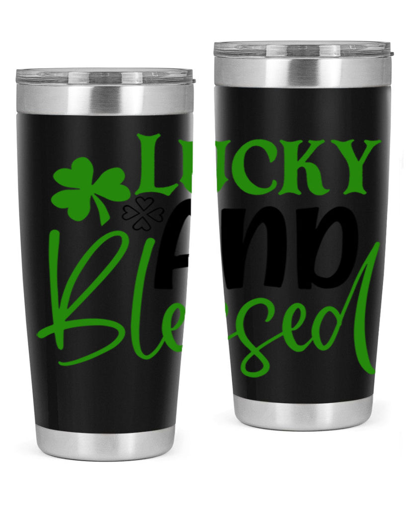 Lucky And Blessed Style 151#- St Patricks Day- Tumbler