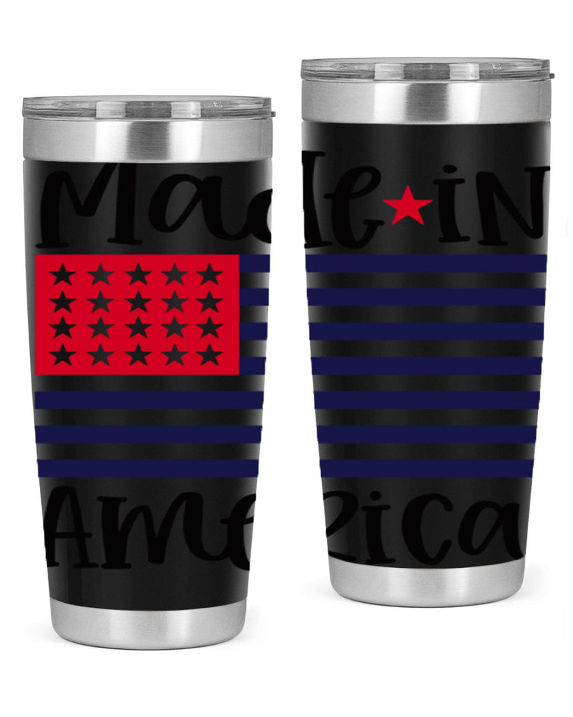 Made in America Style 164#- Fourt Of July- Tumbler