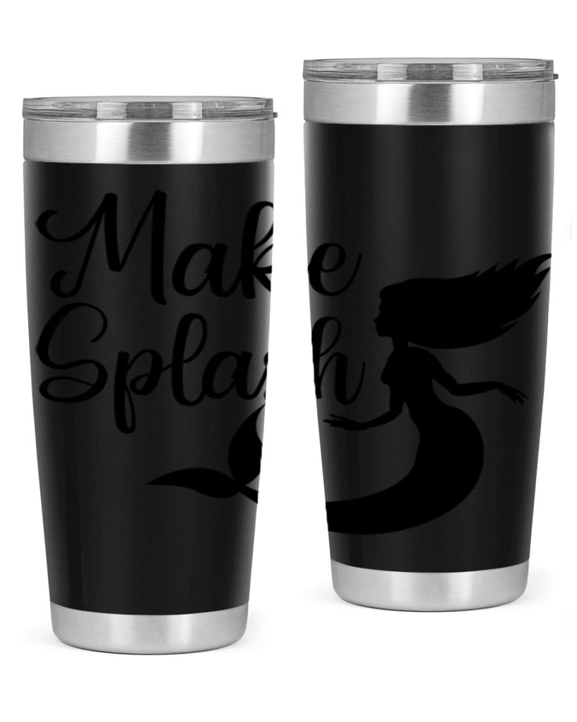 Make splash 316#- mermaid- Tumbler