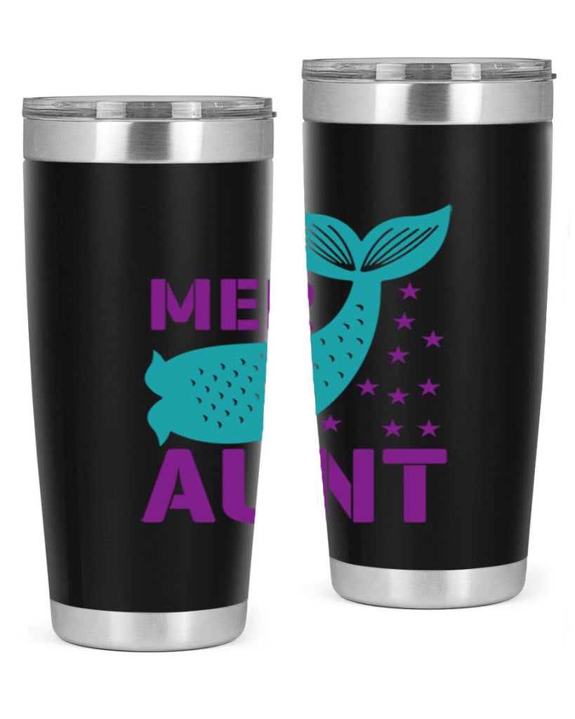 Mer Aunt 319#- mermaid- Tumbler