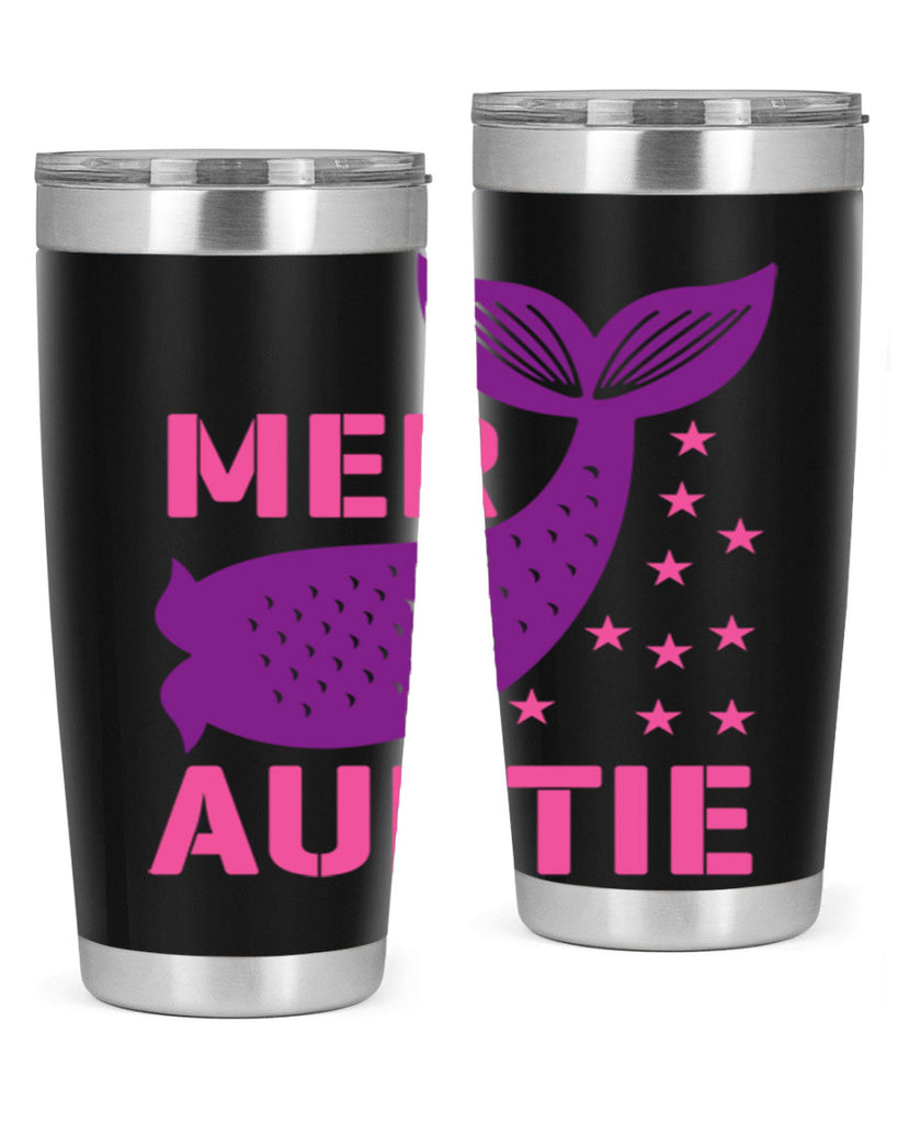 Mer Auntie 320#- mermaid- Tumbler