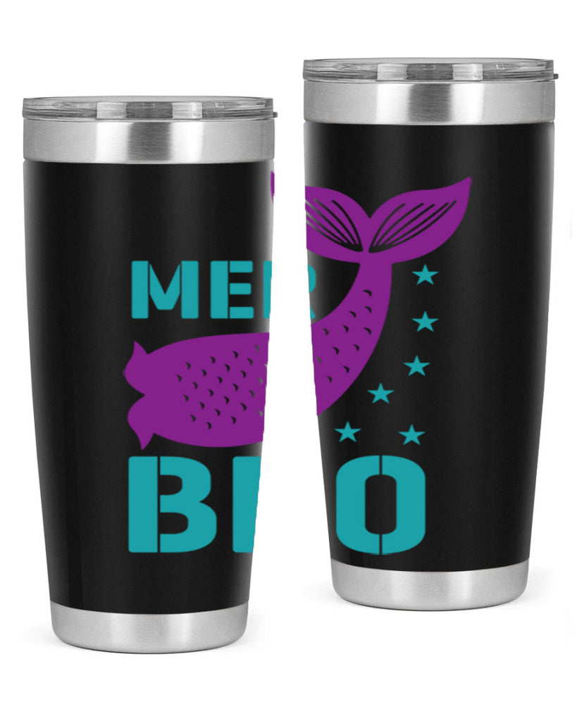 Mer Bro 322#- mermaid- Tumbler