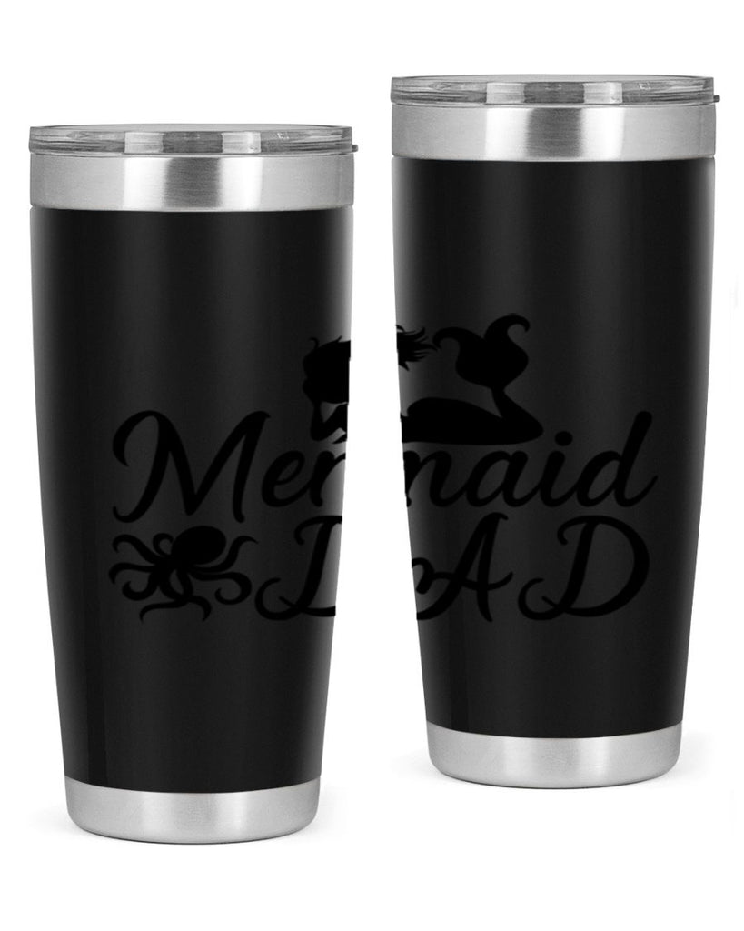 Mermaid Dad 357#- mermaid- Tumbler