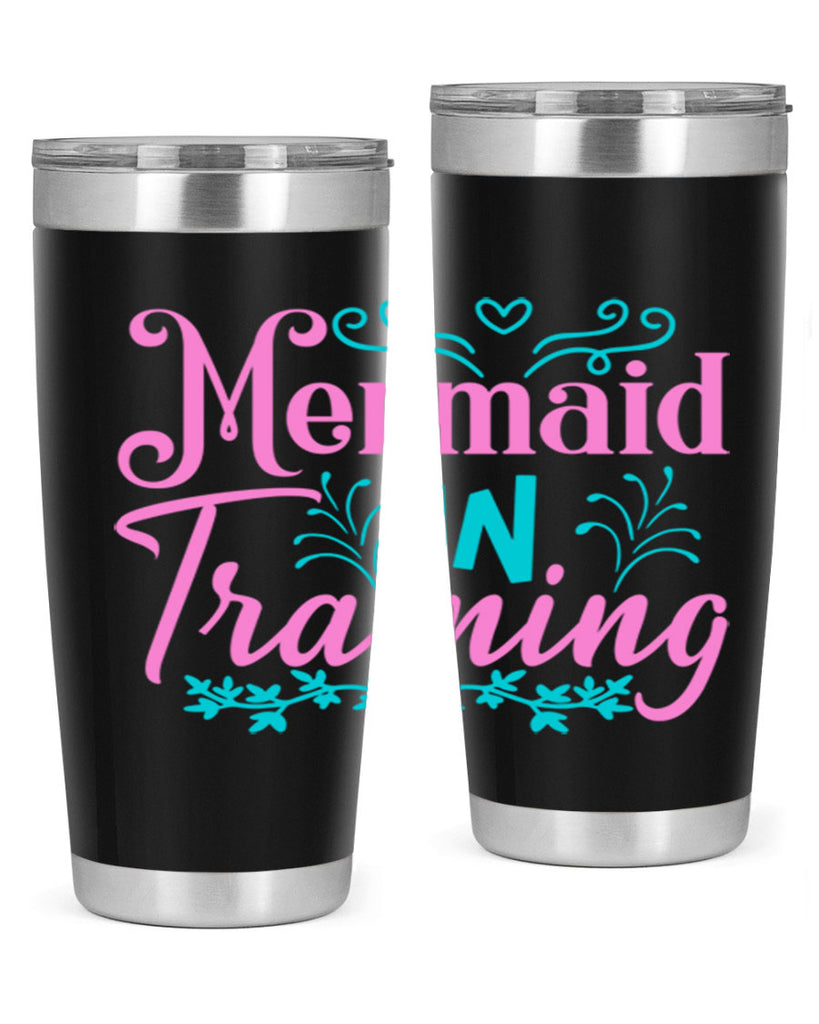 Mermaid In Training 366#- mermaid- Tumbler