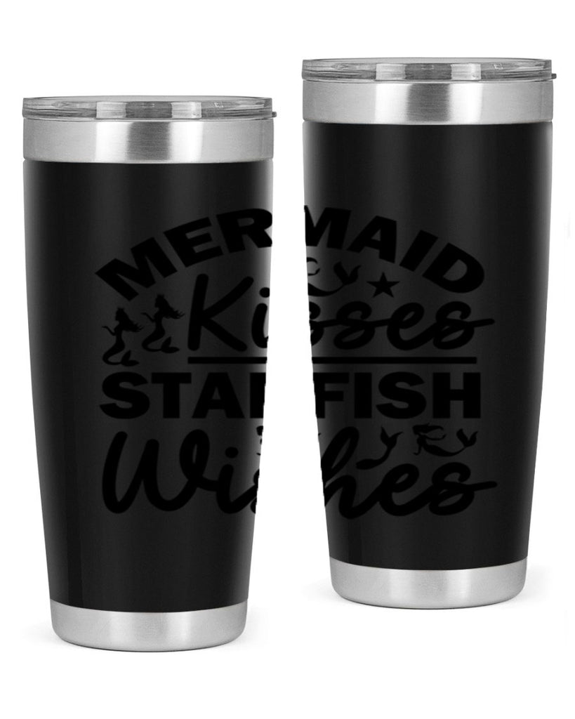 Mermaid Kisses Starfish Wishes 424#- mermaid- Tumbler