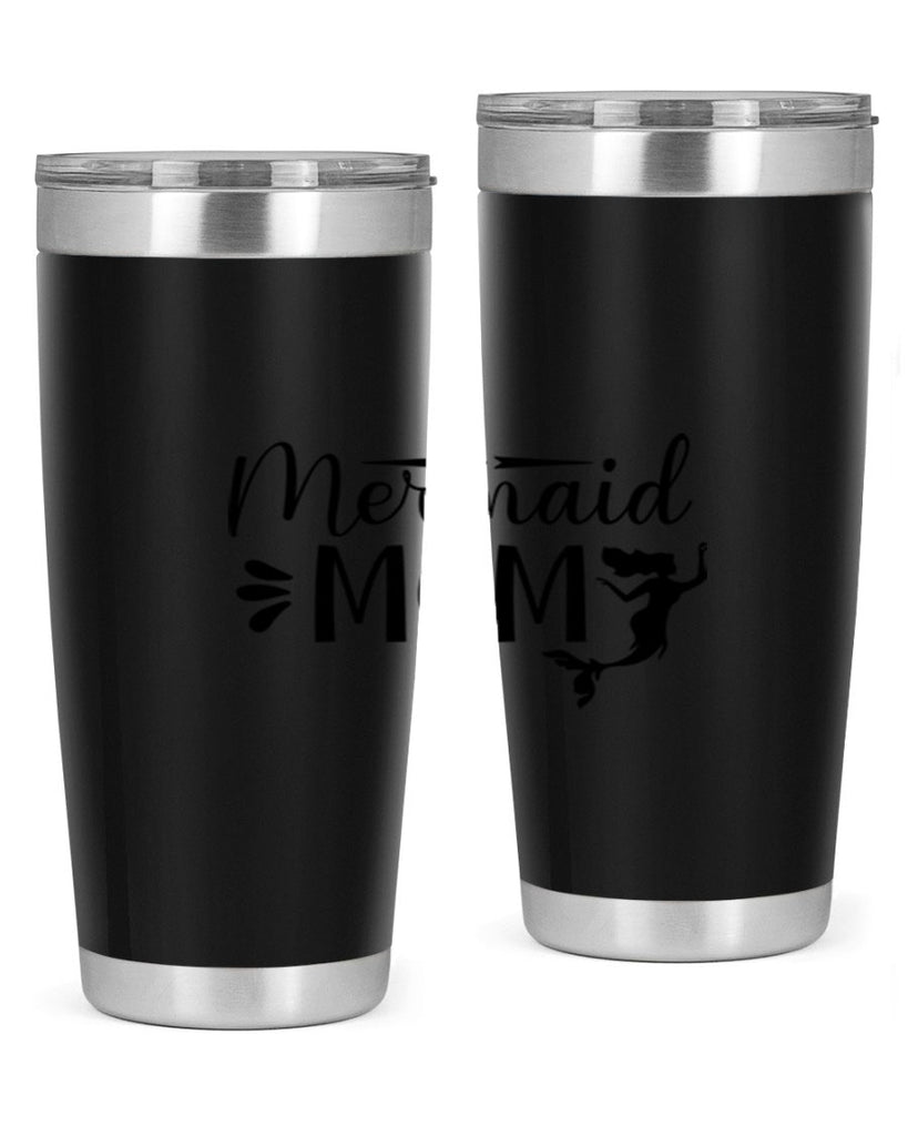 Mermaid Mom 372#- mermaid- Tumbler