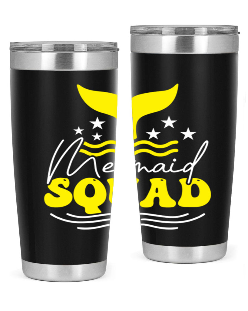 Mermaid Squad 377#- mermaid- Tumbler