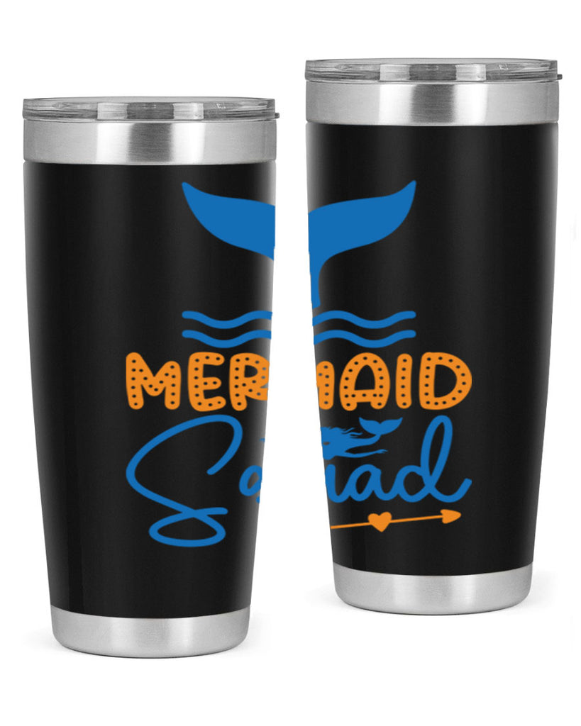 Mermaid Squad 378#- mermaid- Tumbler