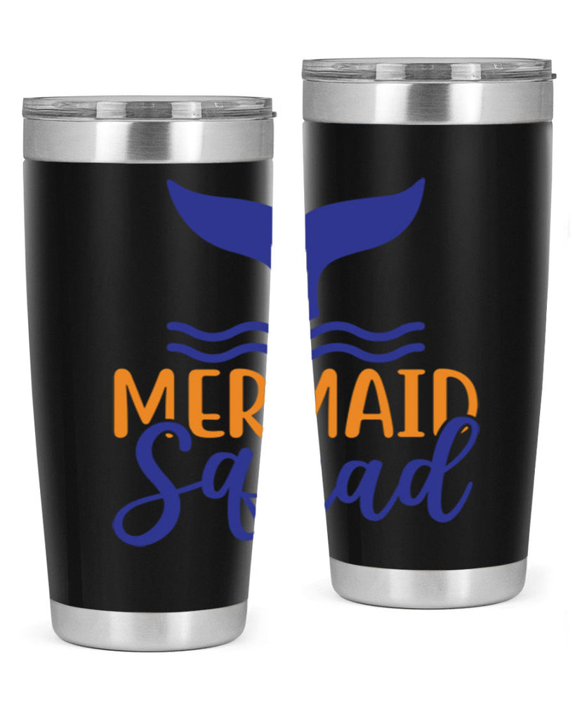 Mermaid Squad 379#- mermaid- Tumbler