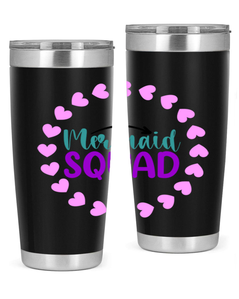 Mermaid Squad 382#- mermaid- Tumbler